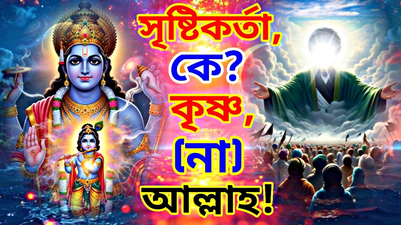 হিন্দু ও মুসলিম ধর্মে সৃষ্টিকর্তা কি একজনই? শ্রীকৃষ্ণ ও আল্লাহর রহস্য উন্মোচন !
