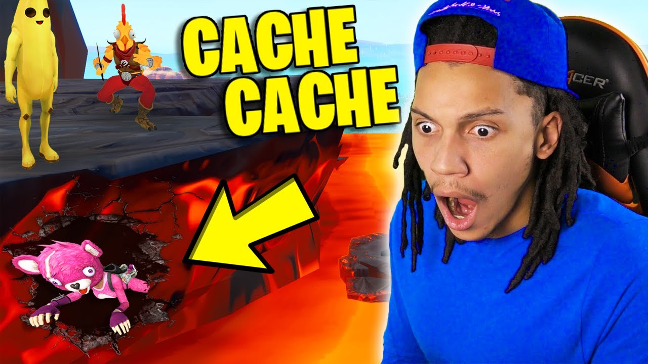 LA CACHETTE DANGEREUSE ! (Cache Cache Fortnite)