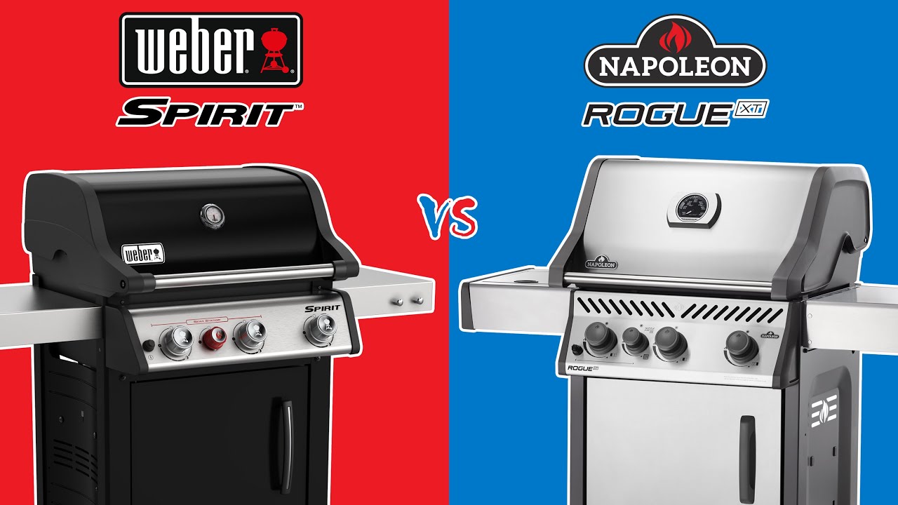 WEBER vs NAPOLEON. Welcher Grill ist besser? Spirit vs Rogue - Götz GmbH Germering
