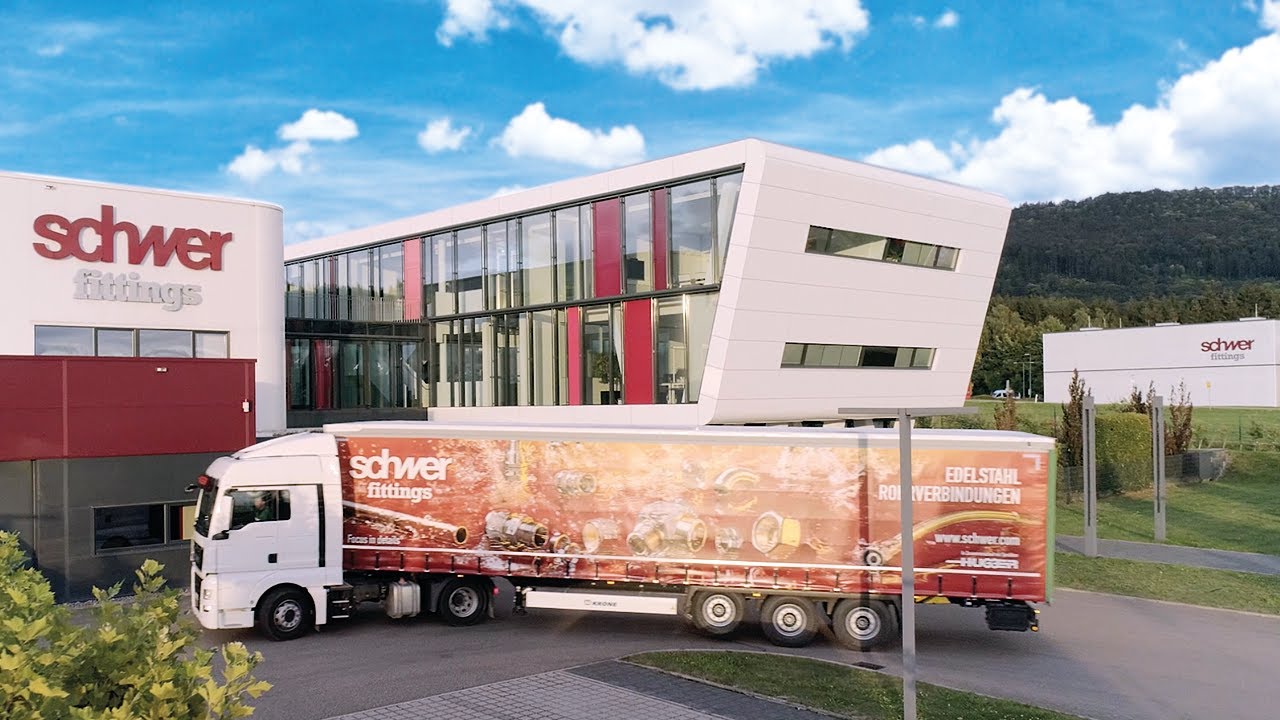 Schwer Fittings: Unternehmensfilm - Imagefilm Edelstahl Rohrverbindungstechnik und Armaturen