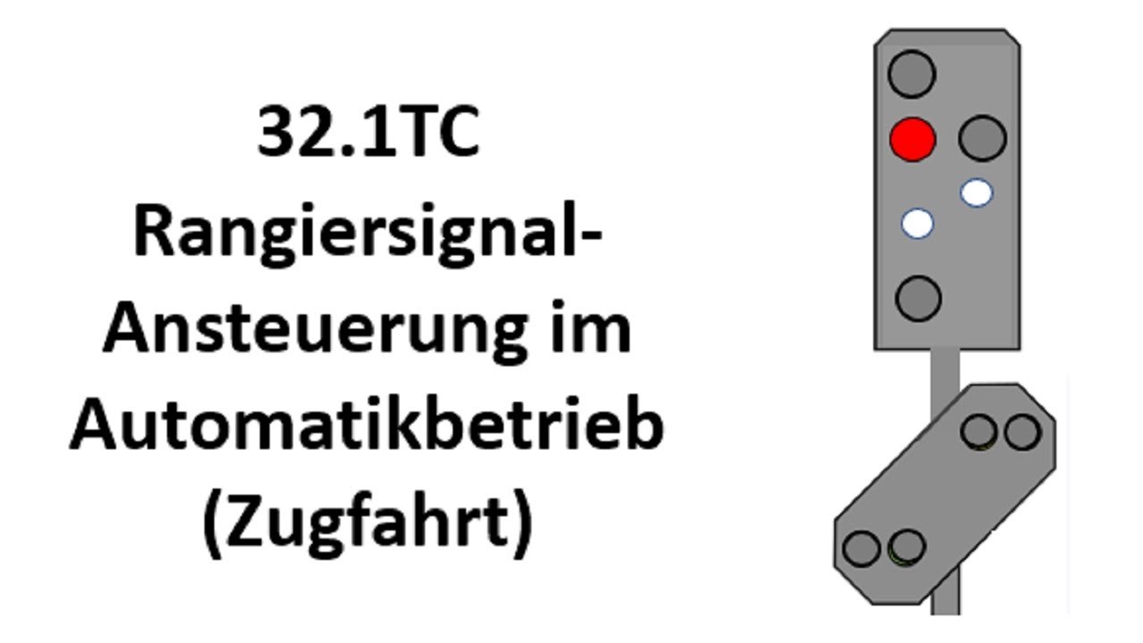 32.1TC Rangiersignal bei Automatik-Zugfahrt