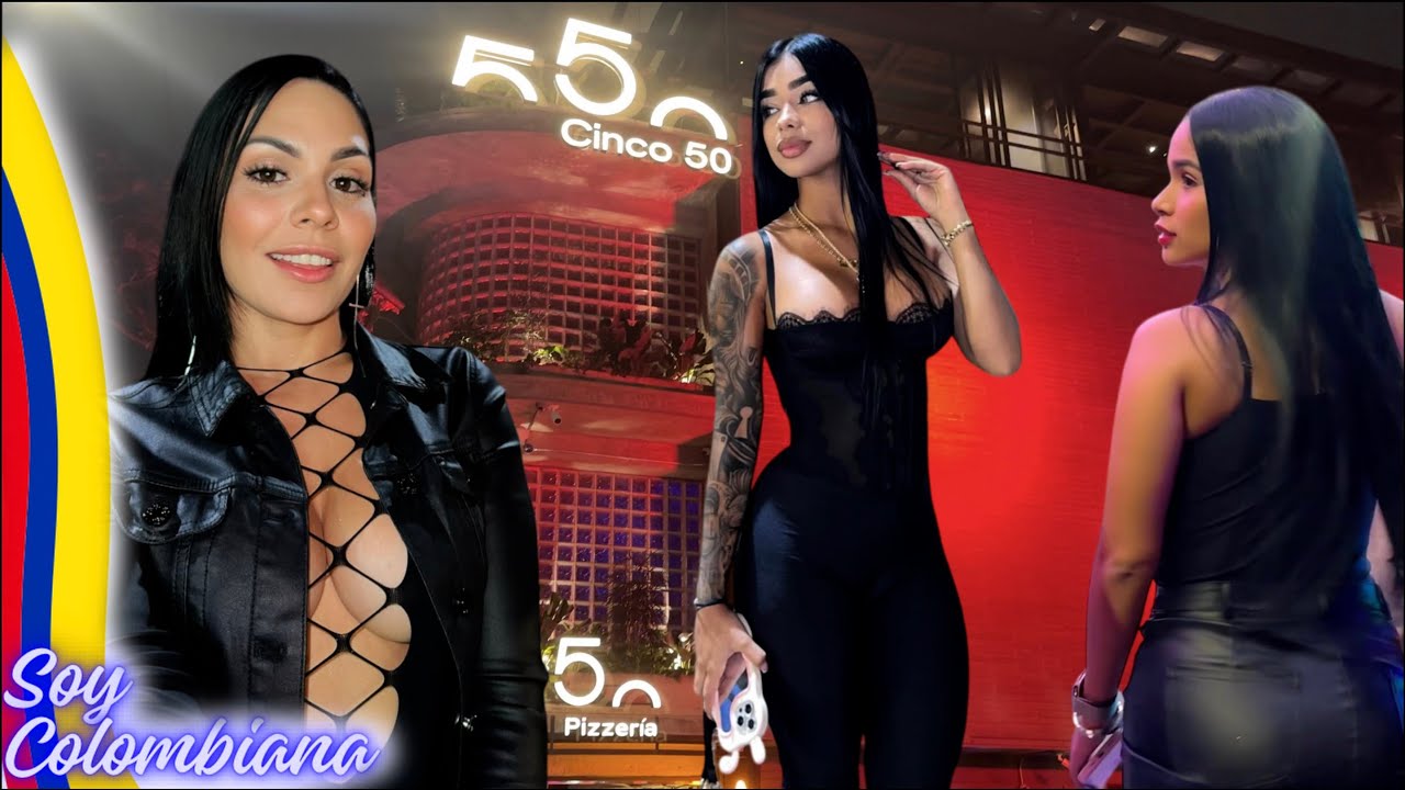 🇨🇴Medellin Nightlife: Discos and Walking Tour 2025! [4k Scenes]☑️