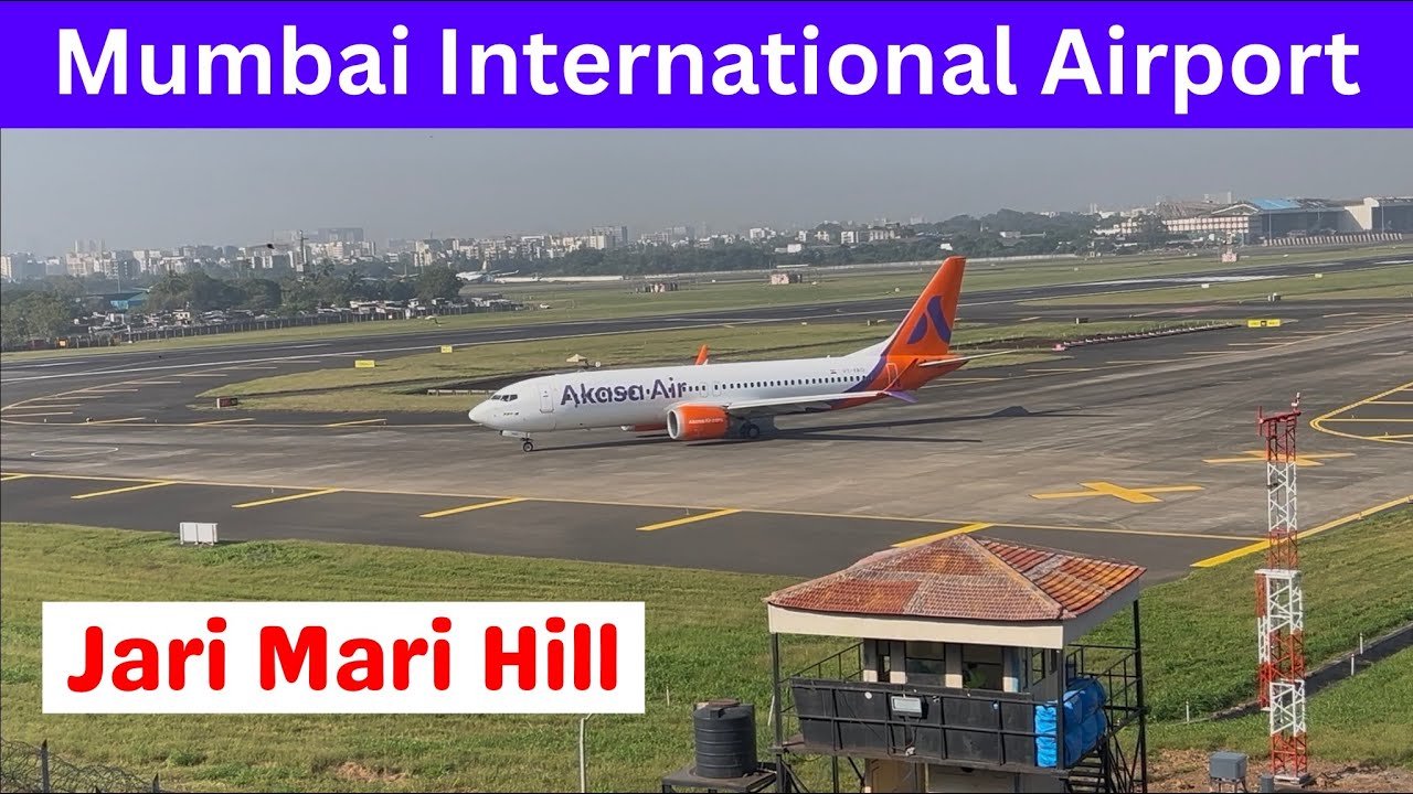 Jari Mari Hill Mumbai Airport View ✈️ Mumbai International AirPort View Jari Mari Hill Kurla 😍