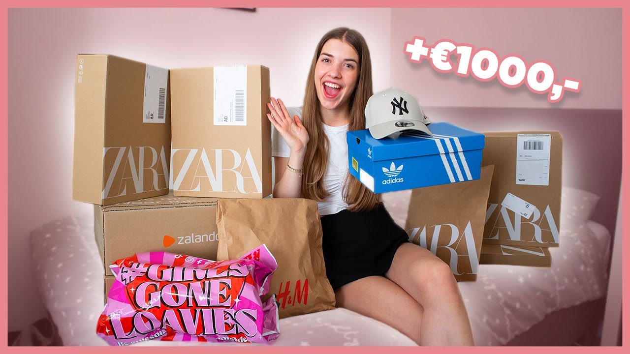 MEGA ZOMER SHOPLOG +€1000,- 🌴👙🥥 Zara, H&M, Loavies, Bershka & Meer ☆ Zenne Bakens