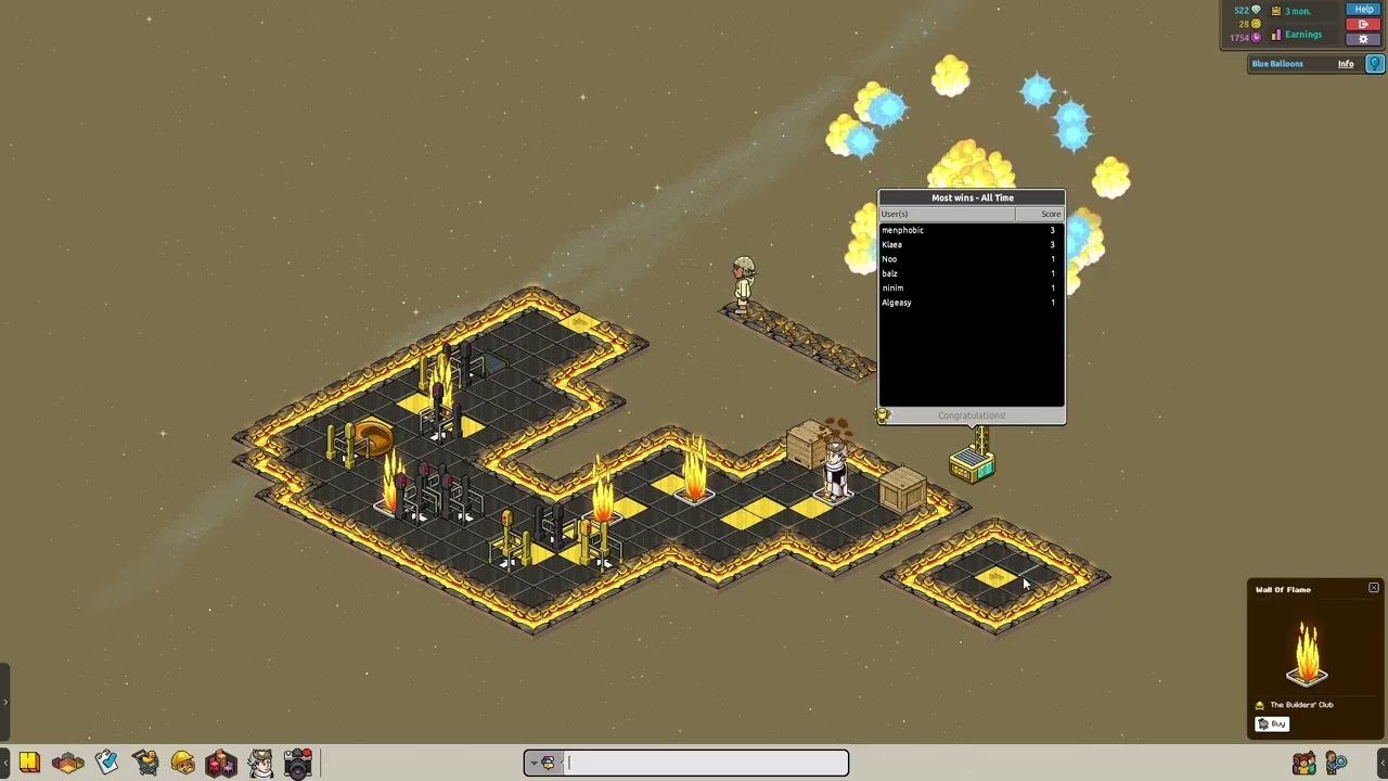 Brulant Maze - Liminal Maze/ Habbo.com