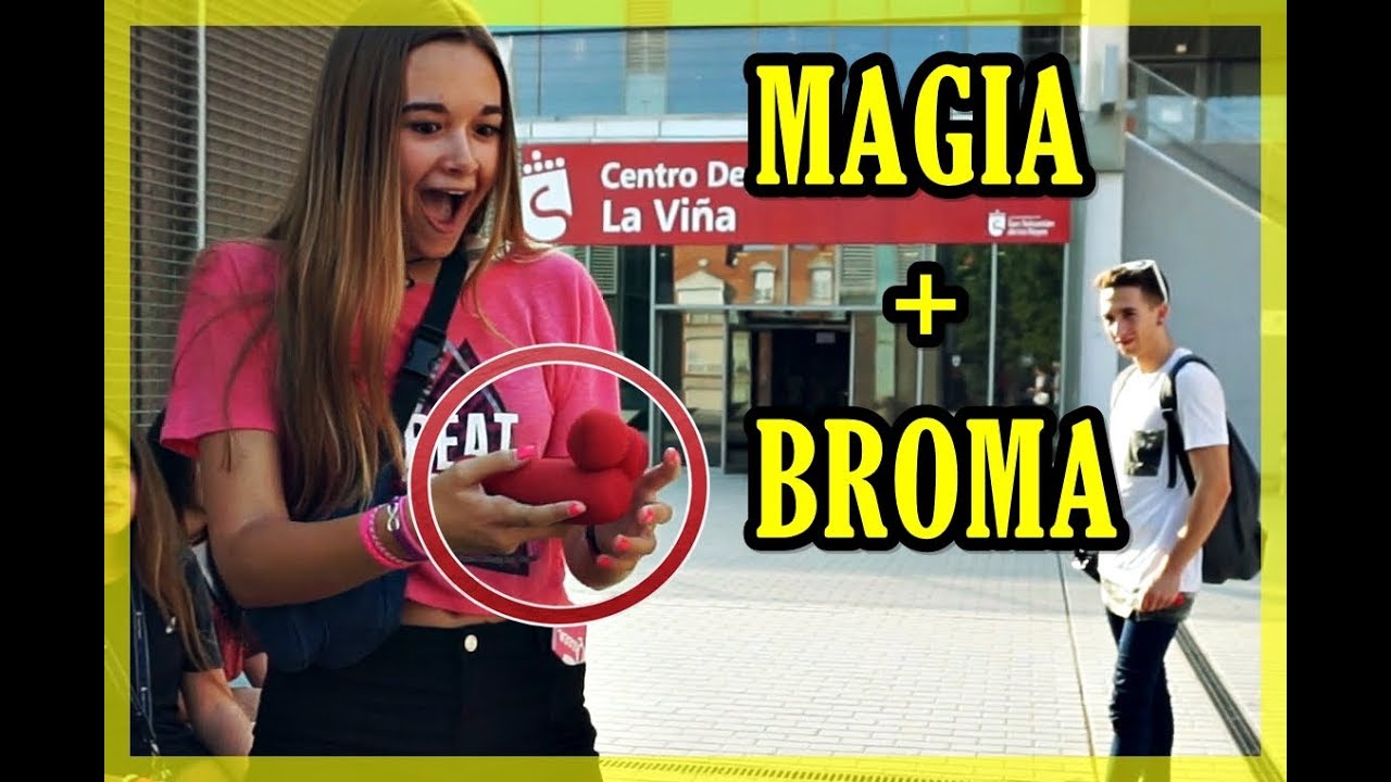 CHICAS CON MENTE SUCIA , MAGIA + BROMA😱- Street Magic. Alberto Montalvo.