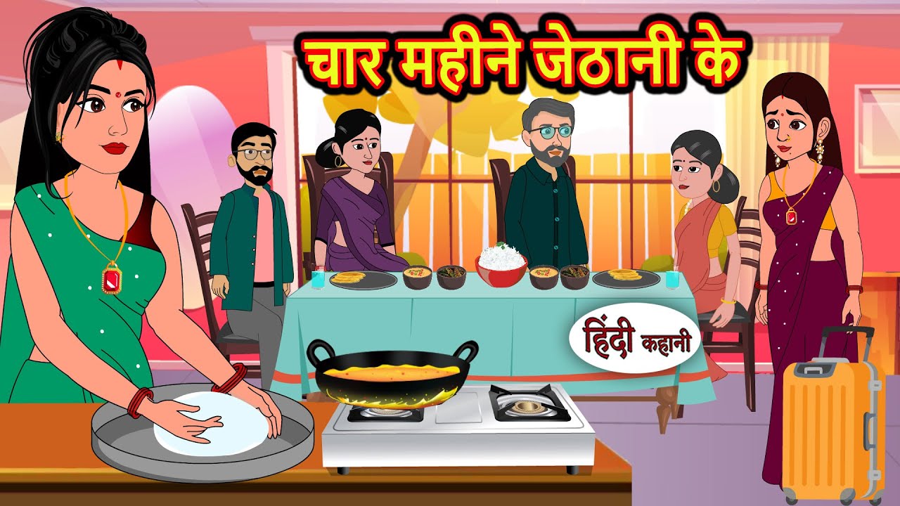 चार महीने जेठानी के | Hindi Stories | Bedtime Stories | Moral Story | Storytime | Fairy Tales