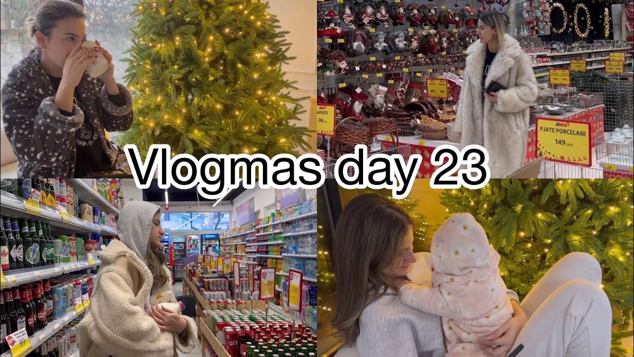Vlogmas day 23//Shkojme ne Jumbo me buxhet te vogel 😁//Kush na erdhi 🥹?//Dezi Lami