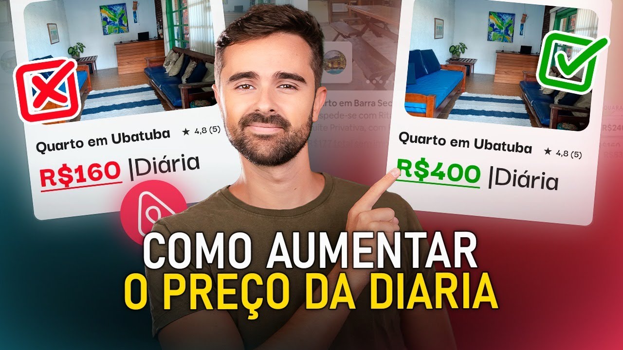COMO AUMENTAR O PRE&Ccedil;O DA DI&Aacute;RIA DO MEU AIRBNB