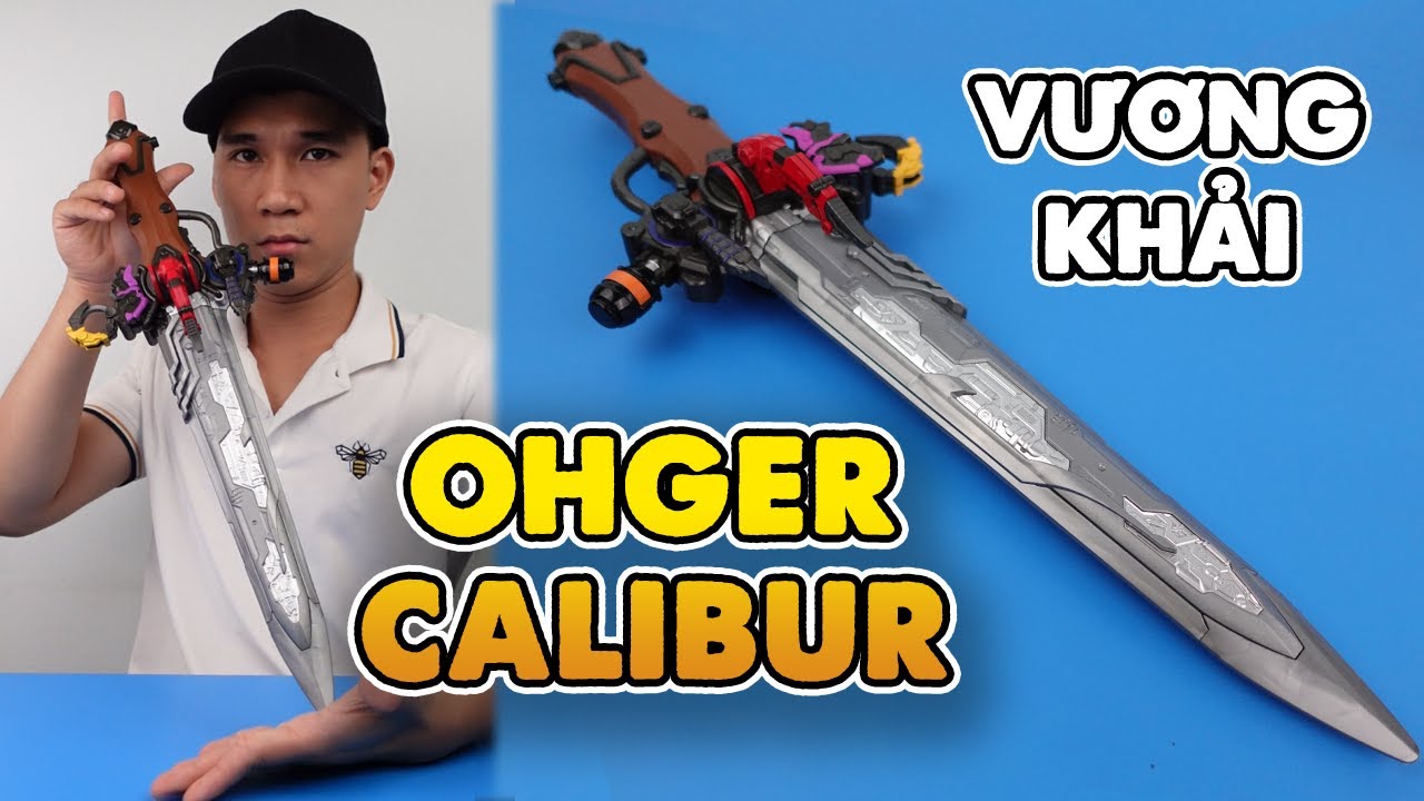 Vương Khải Vũ Trang với thánh kiếm Ohger Calibur - King-Ohger | Tích Chi Toys