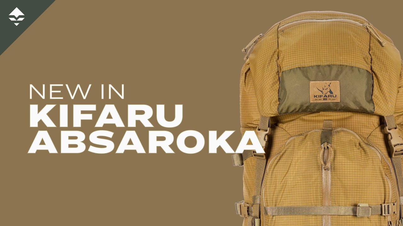 Just RELEASED: the Kifaru Absaroka backpack — Trail’s New Favorite Hunting Pack