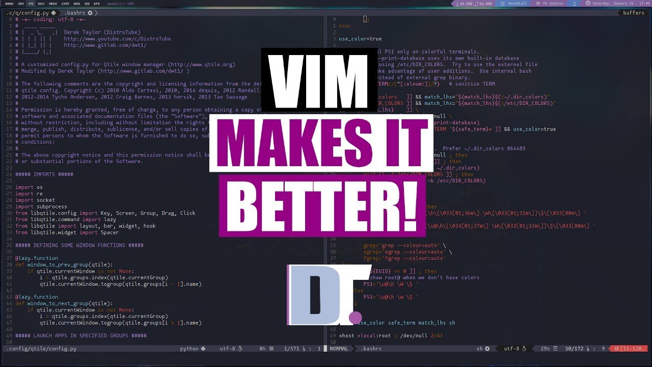 Vim Makes Everything Better, Especially Your File Manager And Shell!
