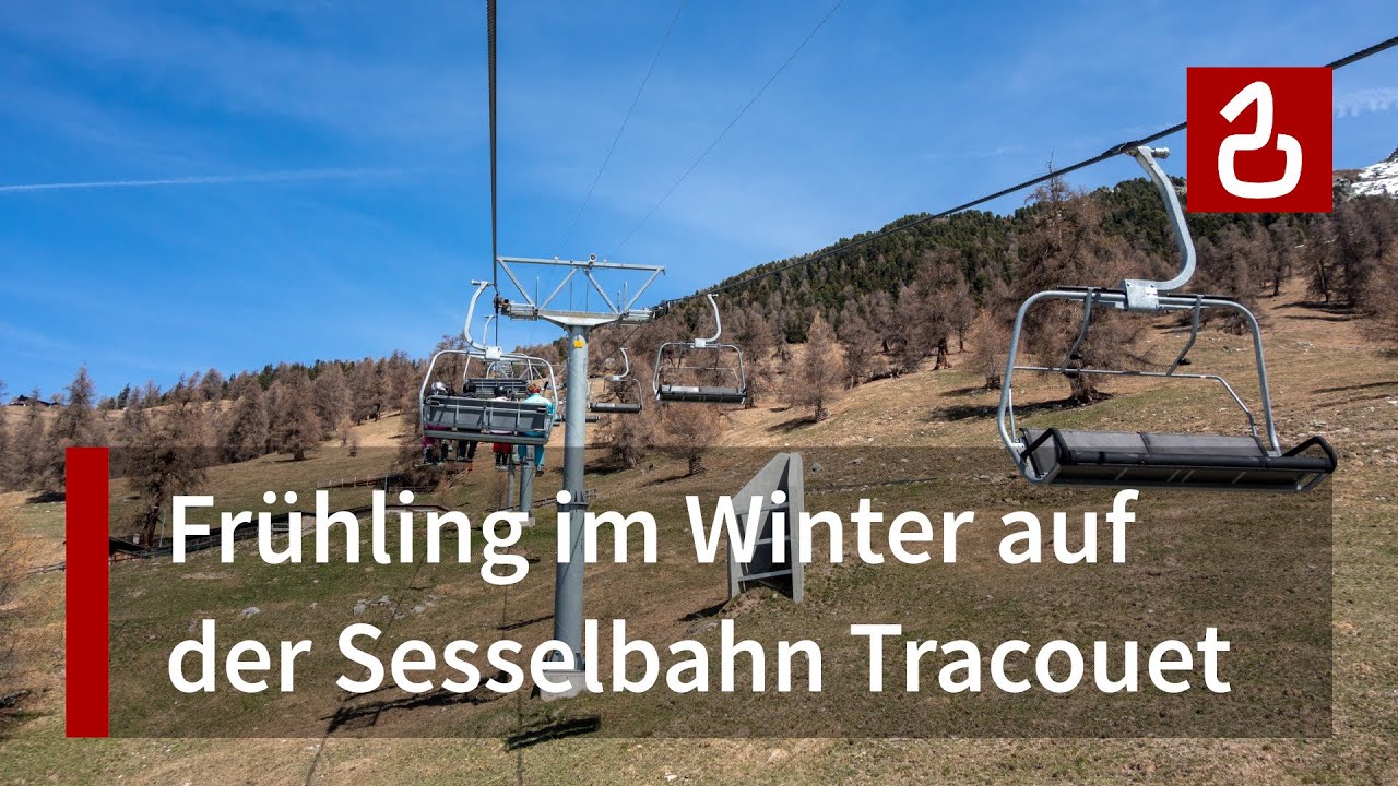 Sesselbahn Prarion - Tracouet (Nendaz - 4 Vallées)