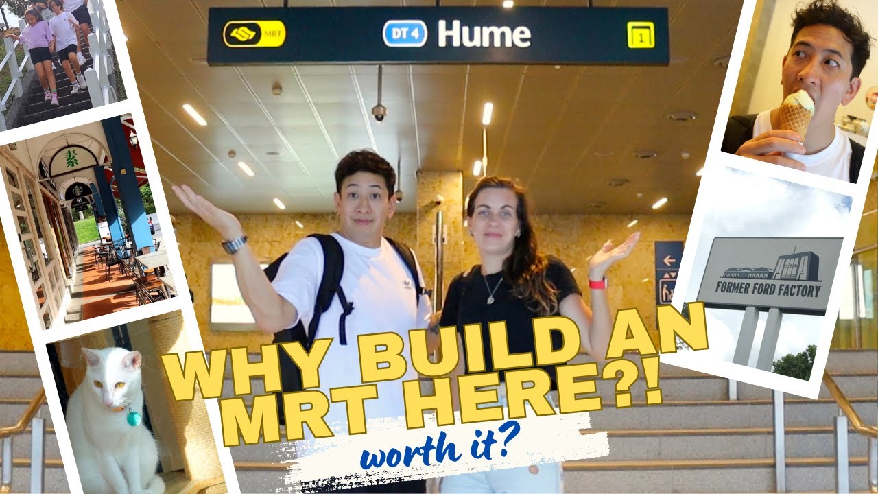 singapore’s newest mrt station - what’s here? // former ford factory and rail mall