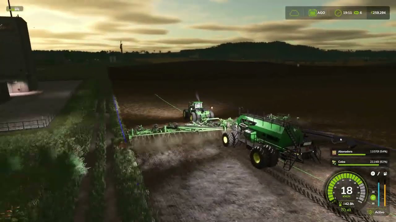 TIMELAPSE SEMBRANDO / Farming Simulator 25 Zielonka [033.2]