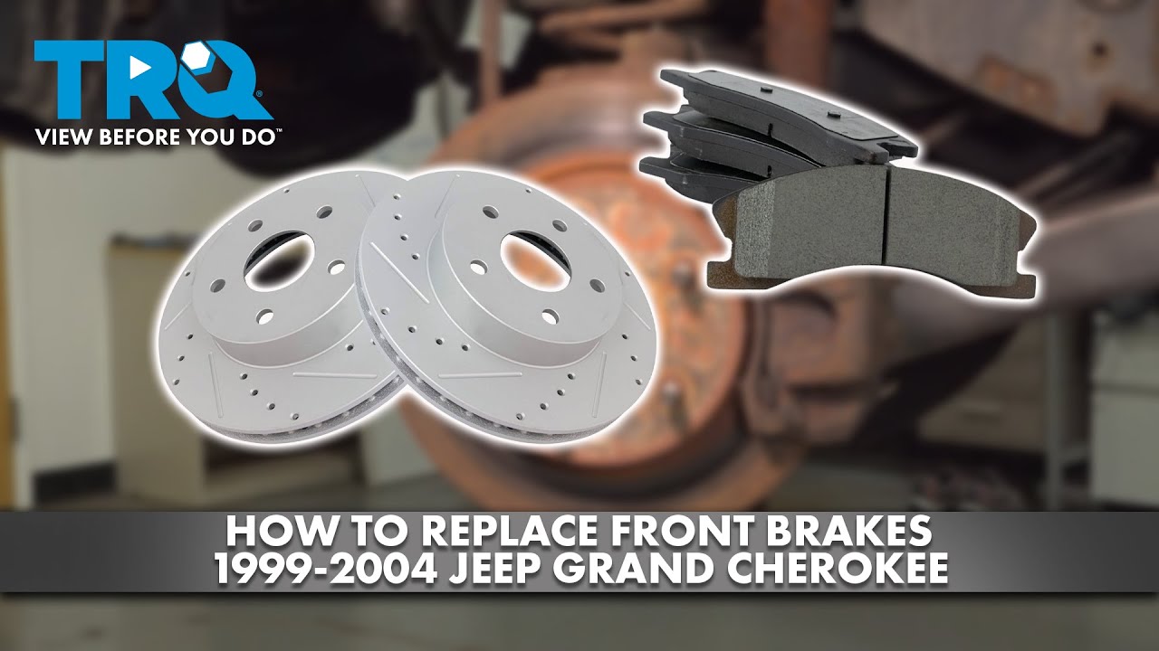 Как заменить передние тормоза на Jeep Grand Cherokee 1999-2004 годов
