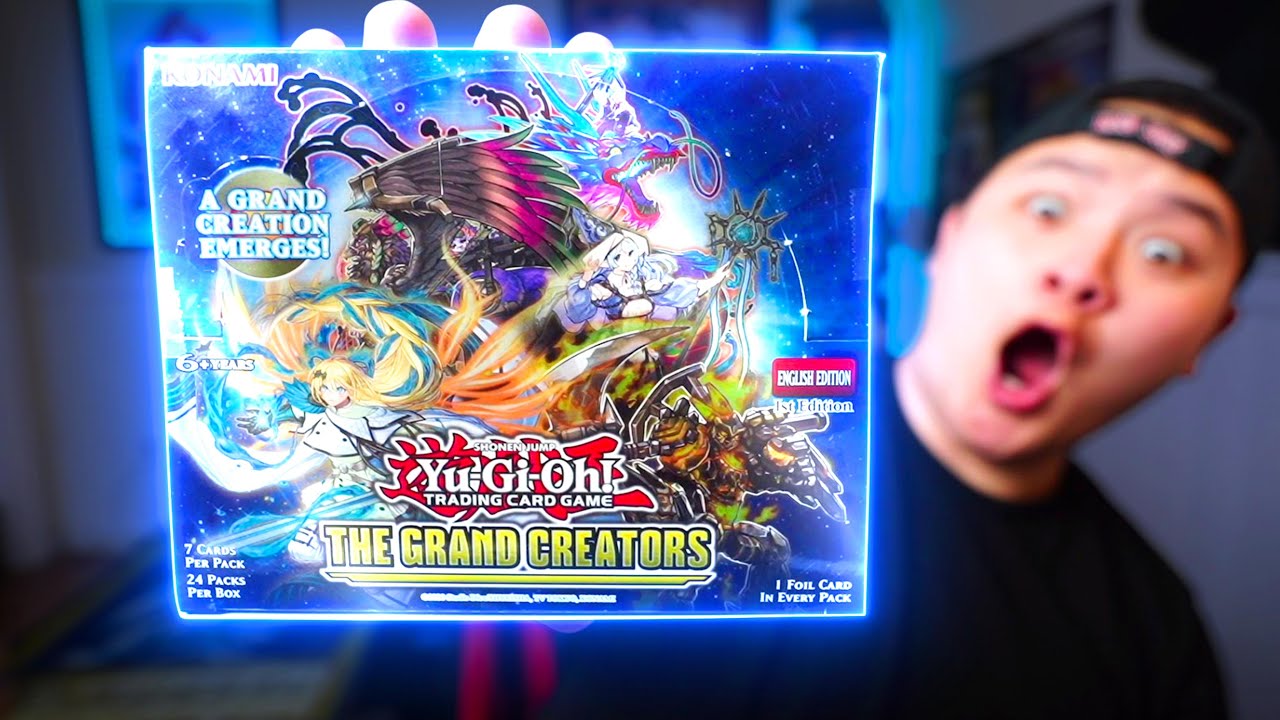 *KONAMI'S GAME-CHANGING META SET IS HERE!* Opening NEW Yu-Gi-Oh Grand Creators Booster Box!