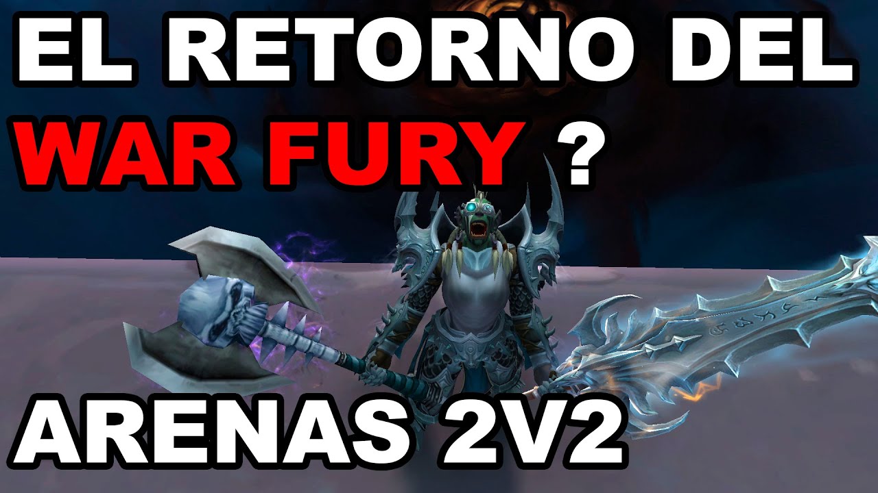 World of Warcraft Español Guerrero Furia/Druida Restauración Arenas 2v2 9.2.5 Temporada 4