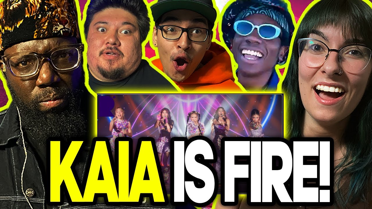 CRAZY MEMORY! | Singers and Streamers FIRST TIME REACTION To KAIA - KAYA (I can) At The Round Fest
