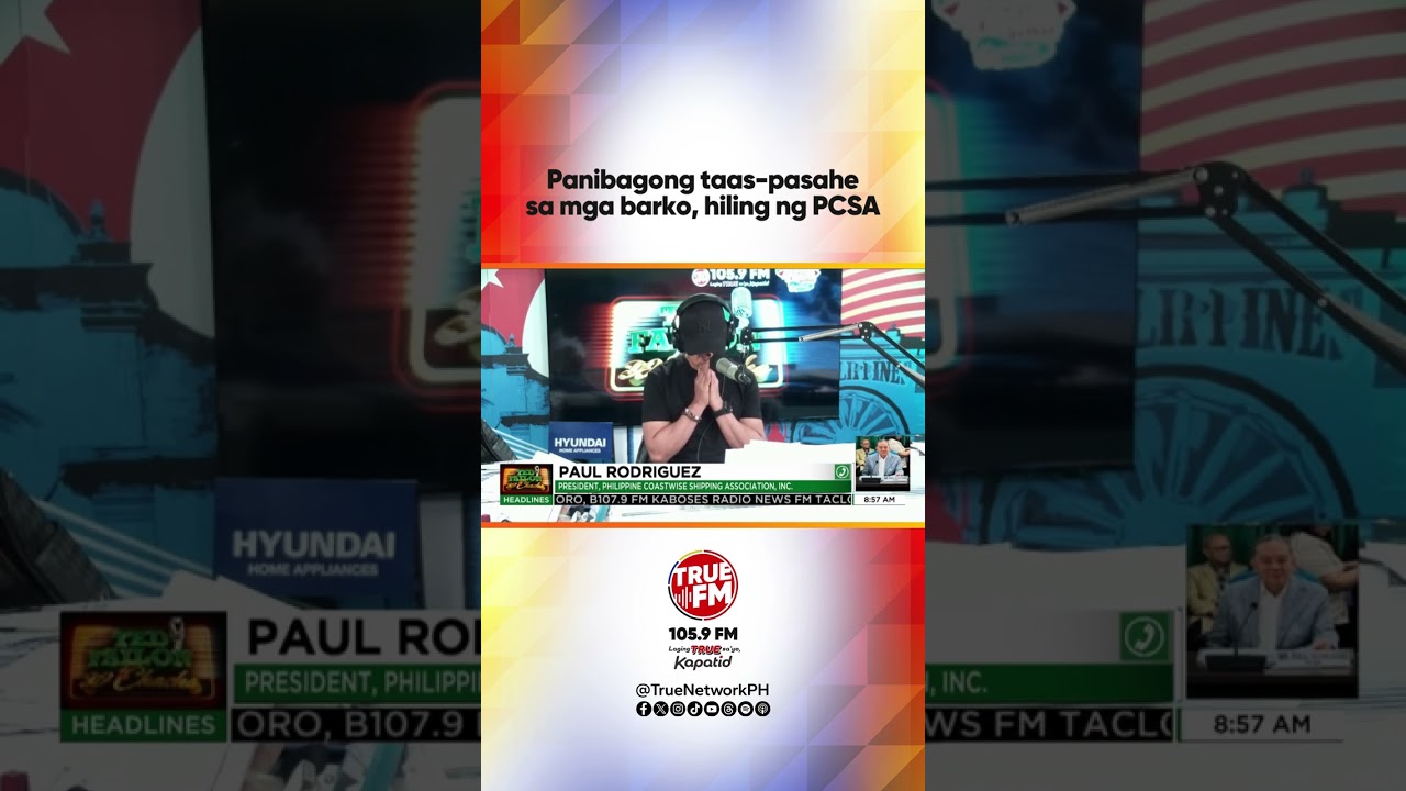 Panibagong taas-pasahe sa mga barko, hiling ng PCSA | Ted Failon & DJ Chacha