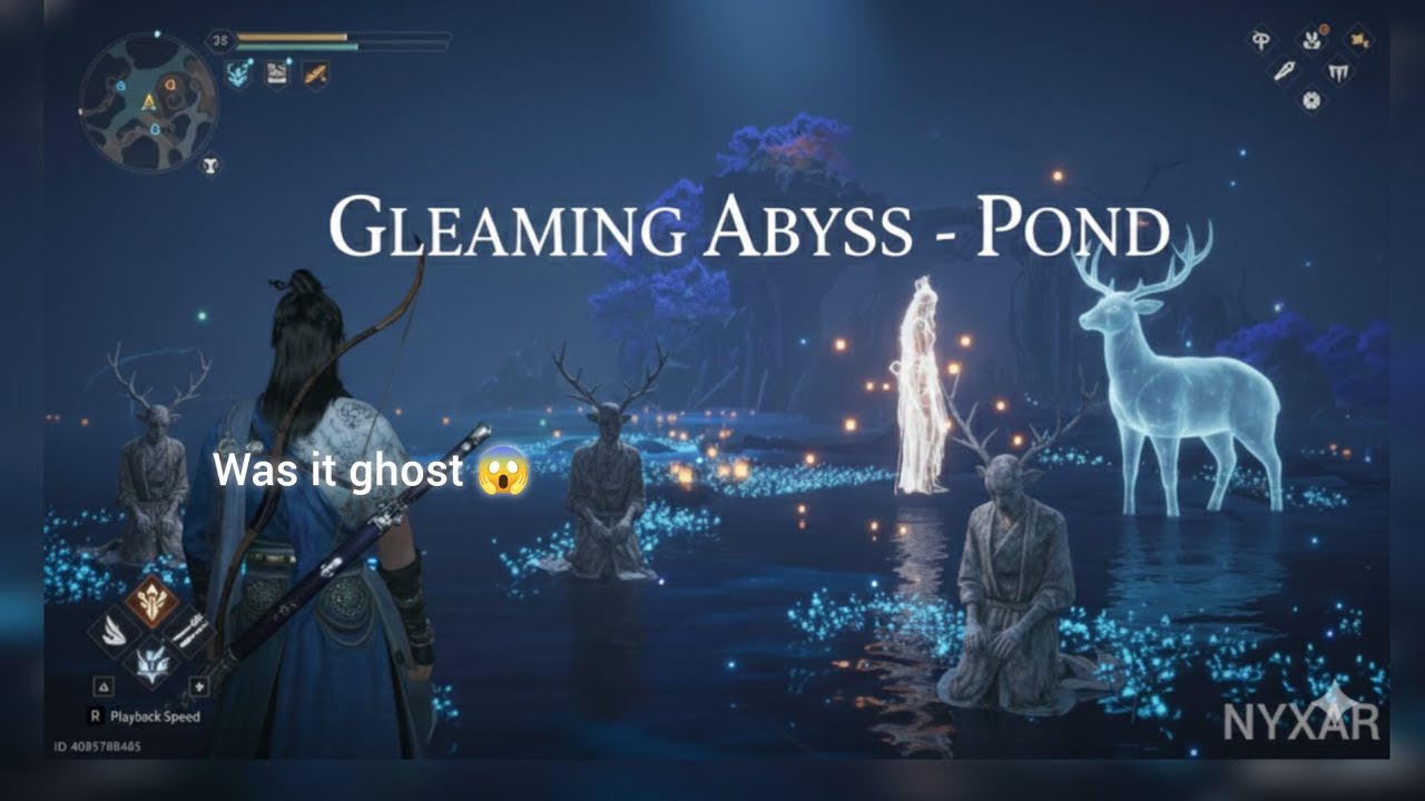 Where winds meet|part-1|GLEAMING ABYSS-POND Quest#foryou#gaming#wherewindsmeet#viral#explore#usa#tip