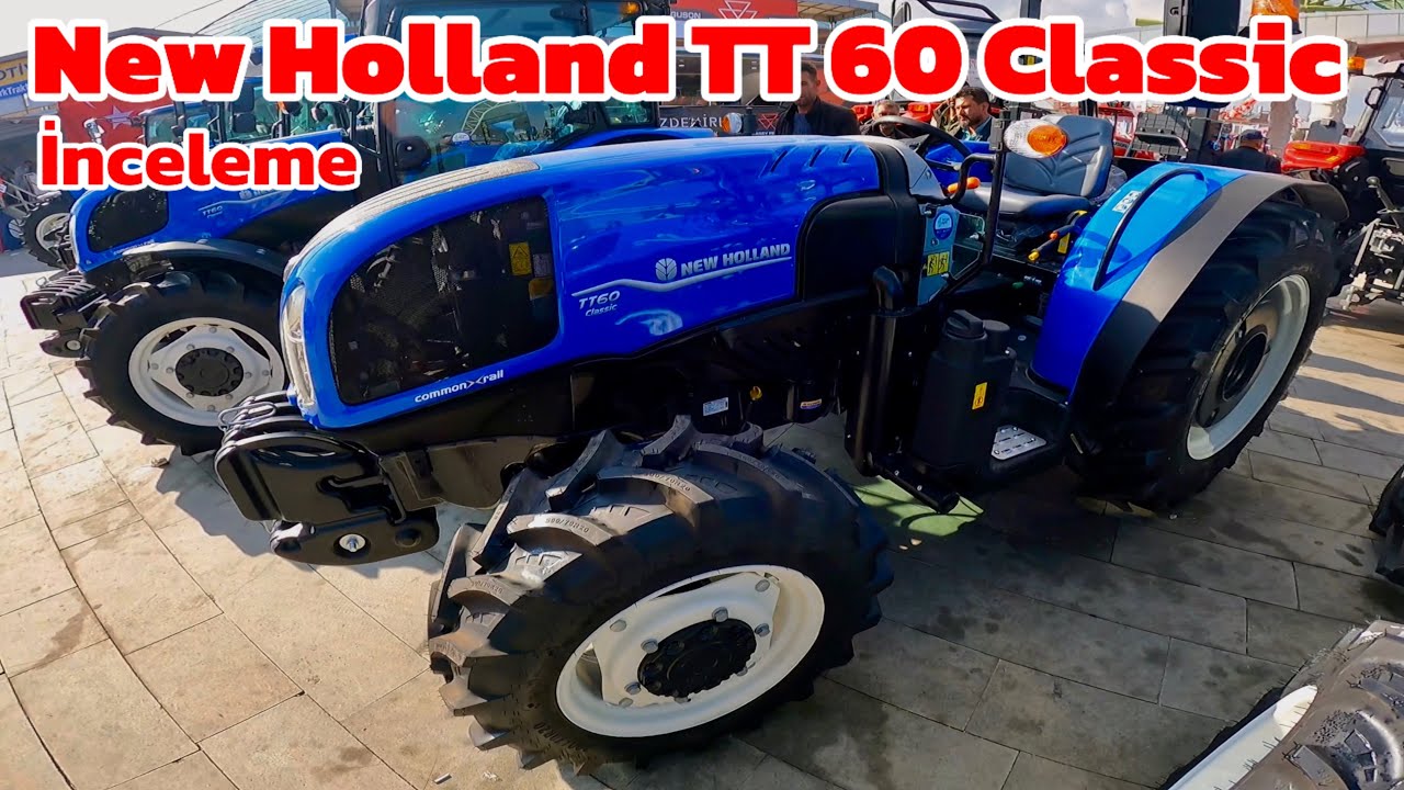 Orta Segmentin Tutulan Traktörü New Holland TT 60 Classic