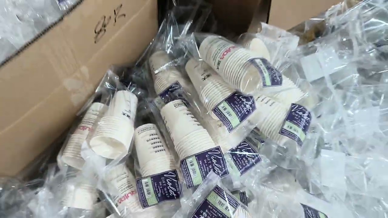5 pcs  6 pcs  10 pcs cup packing machine to Spain