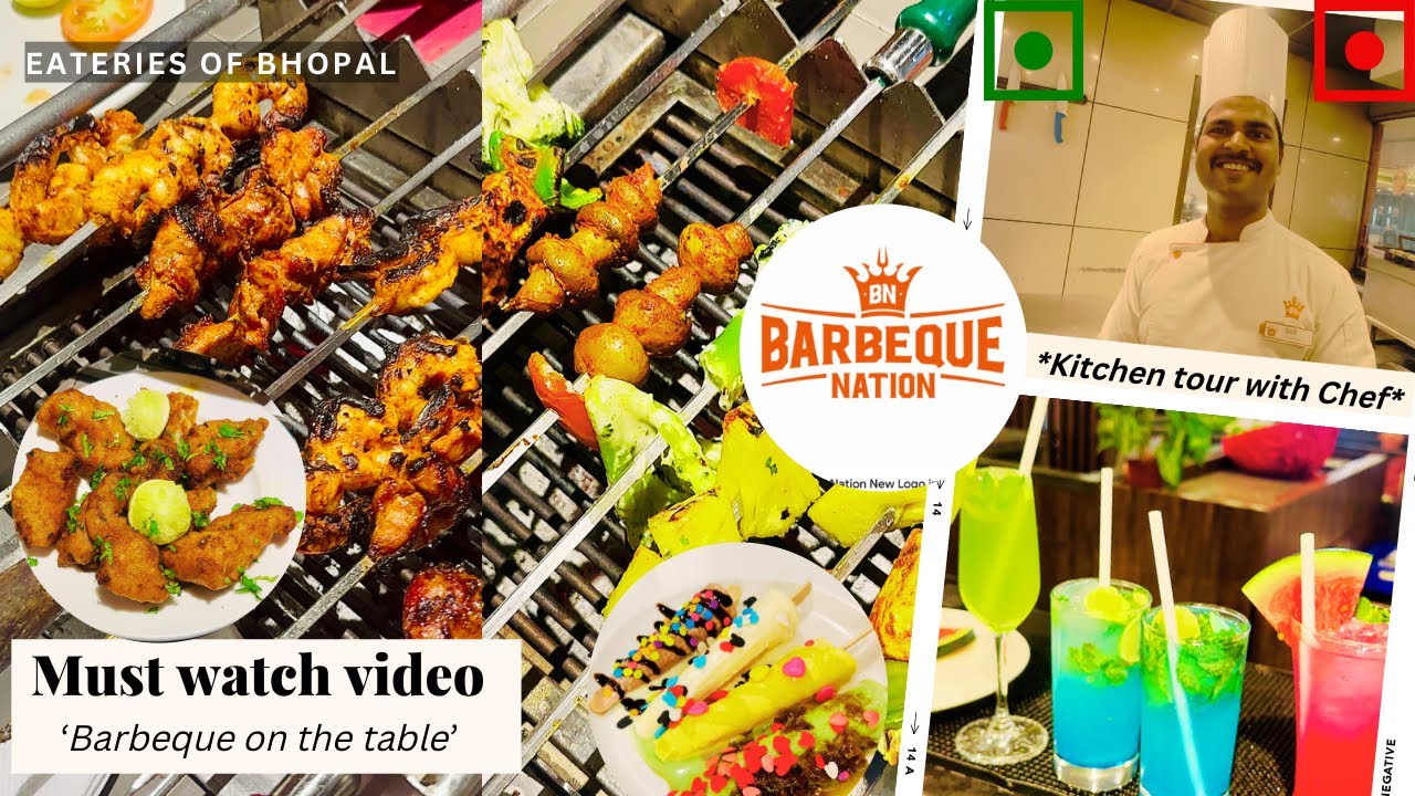 Barbeque Nation,Unlimited Buffet lunch-Dinner in Bhopal,worth or not! #bhopal #bbq #unlimitedfood