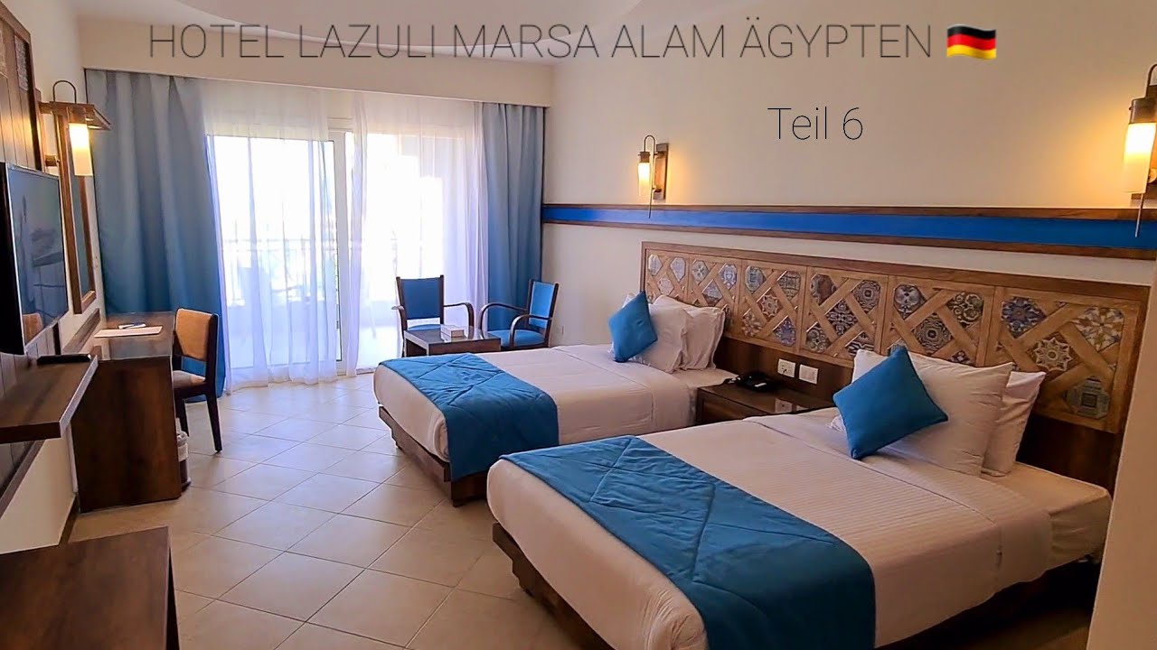 Hotel LAZULI in Marsa Alam Ägypten Deutsch 🇩🇪 (TEIL 6) Vorstellung Zimmer mit Meerblick 🇪🇬 Egypt