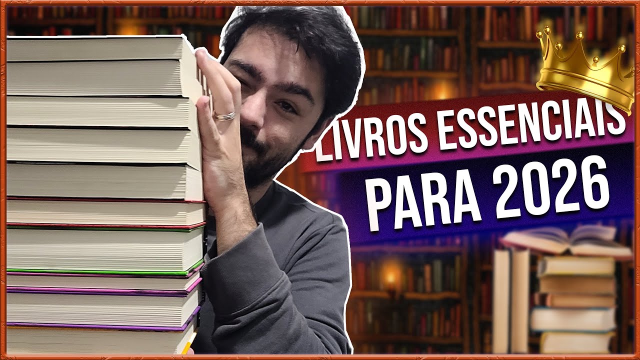 LEIA ESSES LIVROS EM 2026 🔥 | LISTA COMPLETA 📚