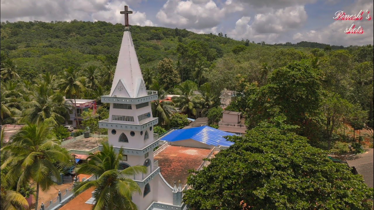 Malaivizhai Church, Tamil Nadu | Drone Video/மலைவிளை CSI தேவாலயம்