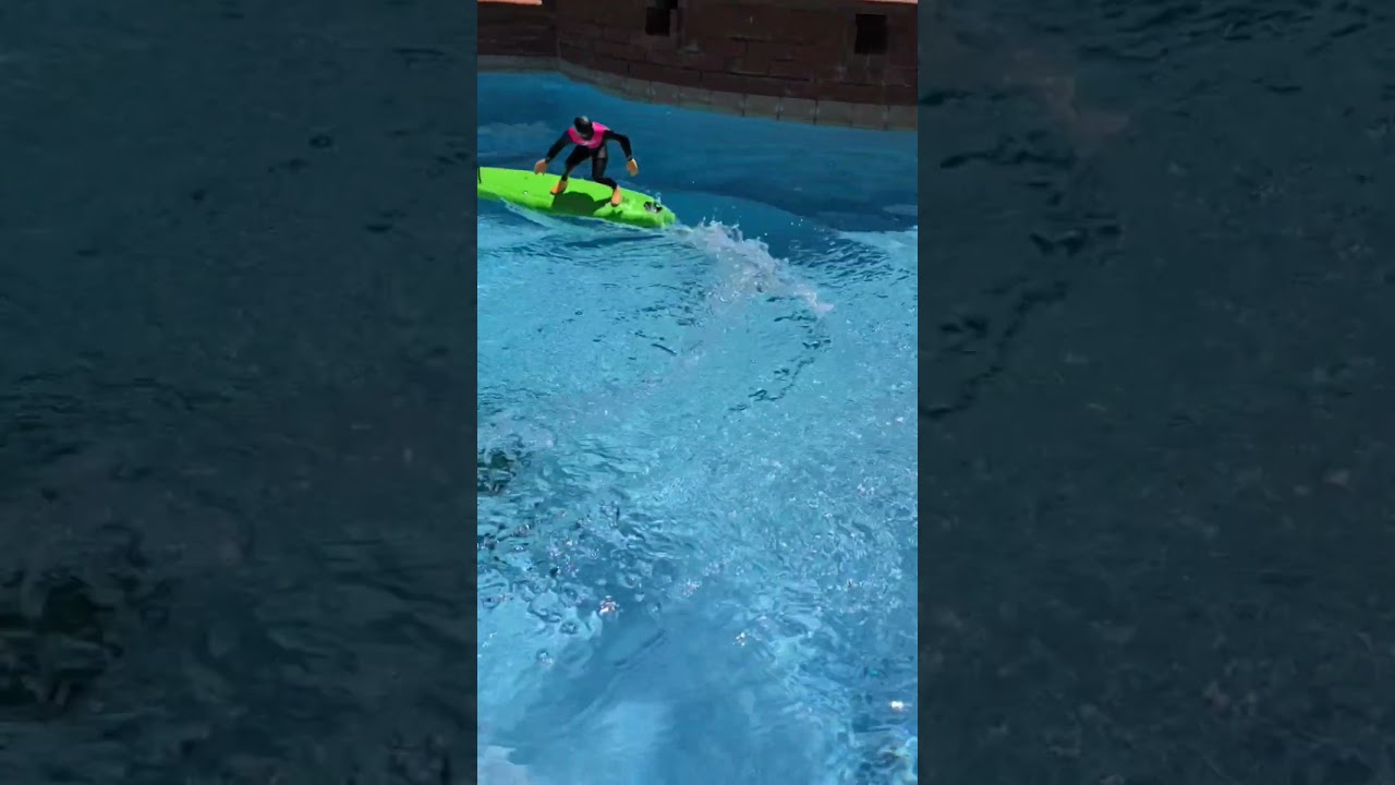 kyosho rc surfer #kyosho #pool #rc #surfer #slowmotion