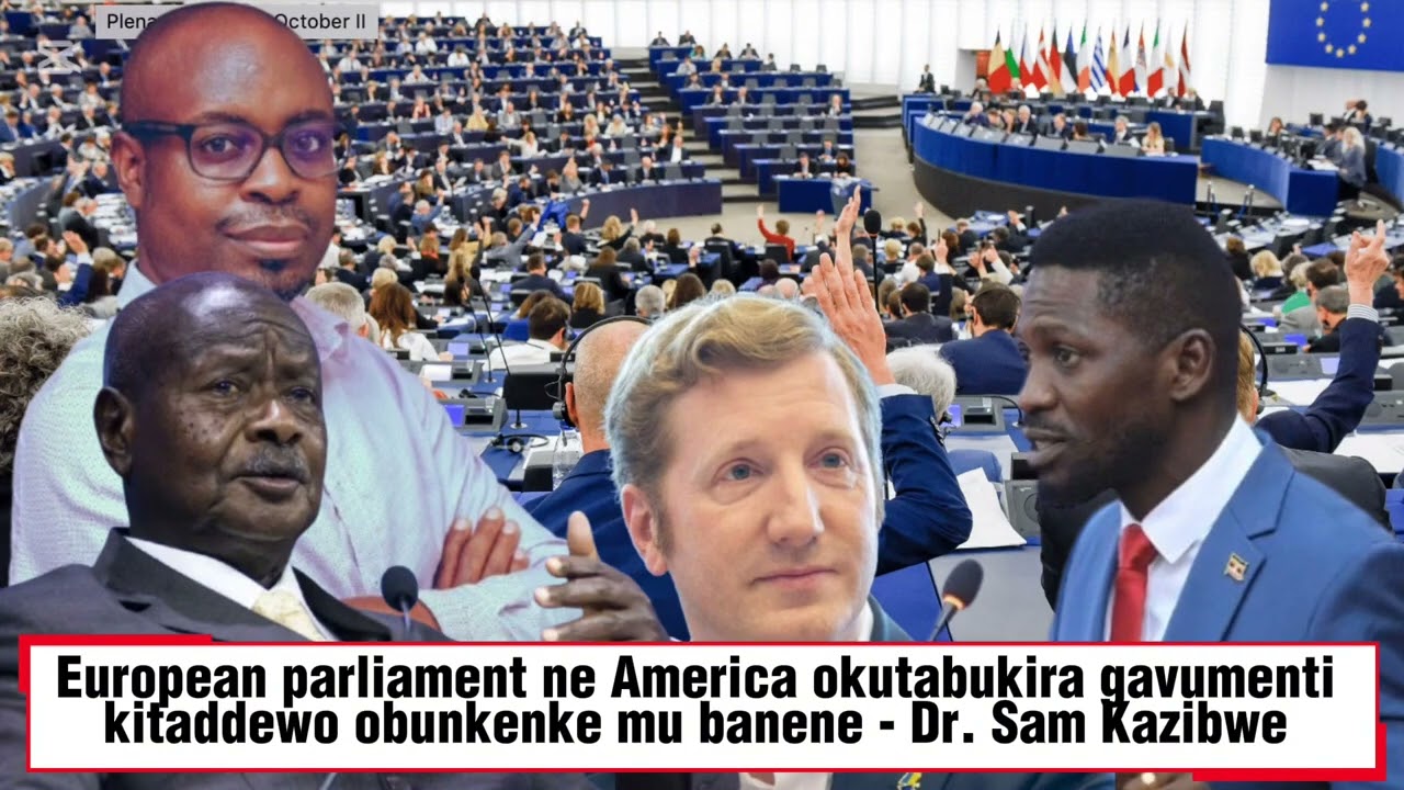 European parliament ne America okutabukira gavumenti kitaddewo obunkenke mu banene   Dr Sam Kazibwe