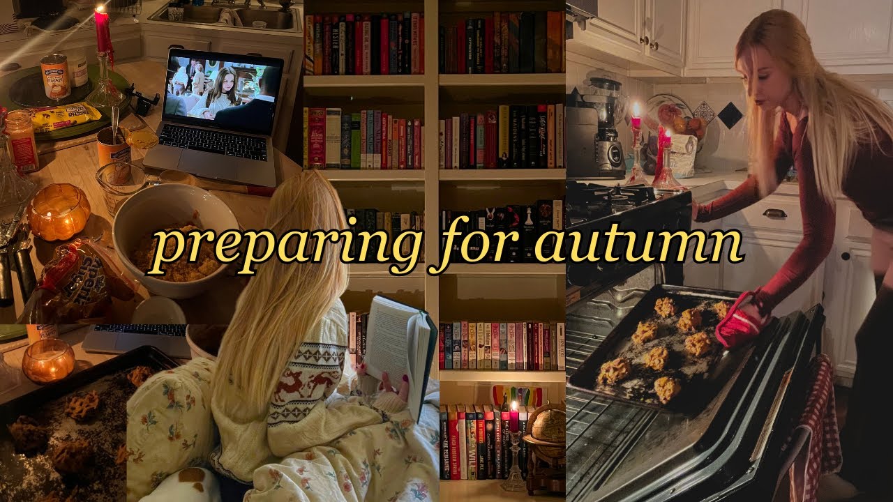 preparing for autumn!! *baking, fall shopping, & watching gilmore girls* 🍁