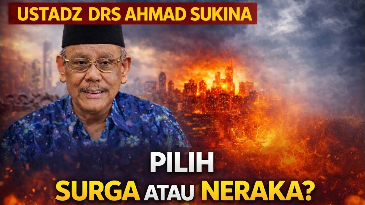 Pilih Surga atau Neraka? | Ceramah Menyentuh Hati Ustadz Drs Ahmad Sukina