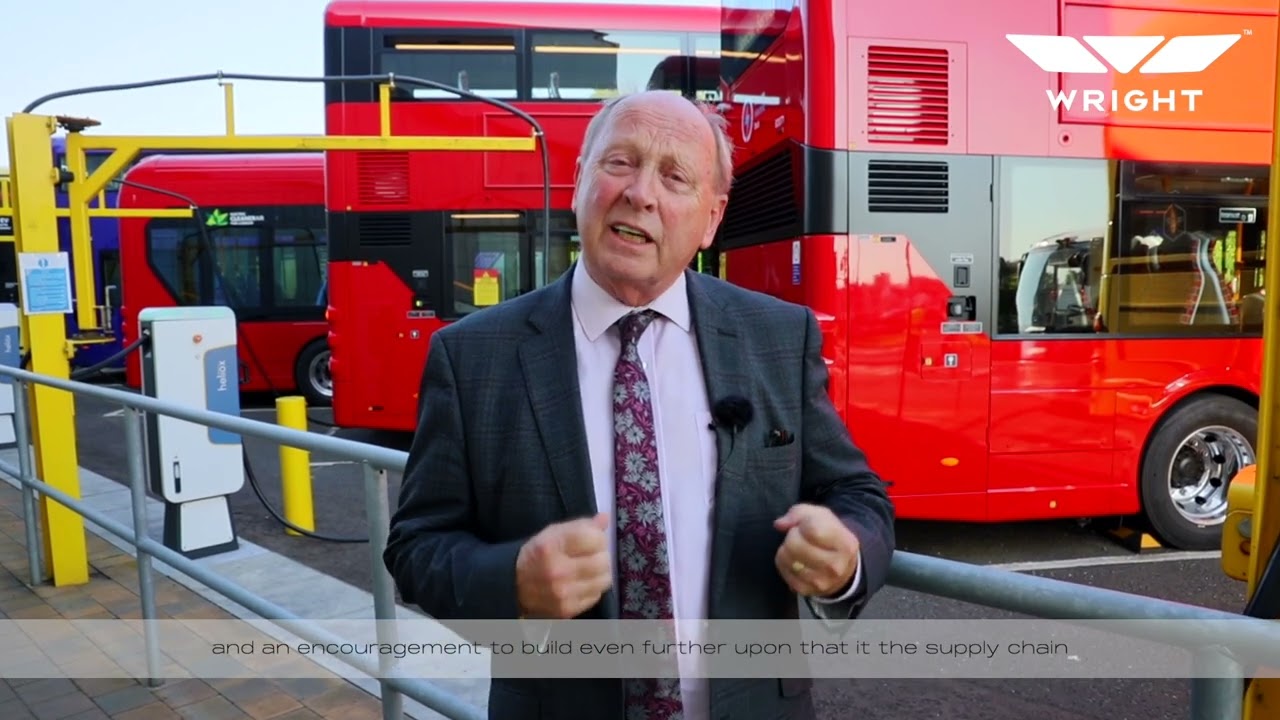 Jim Allister MP visits Wrightbus