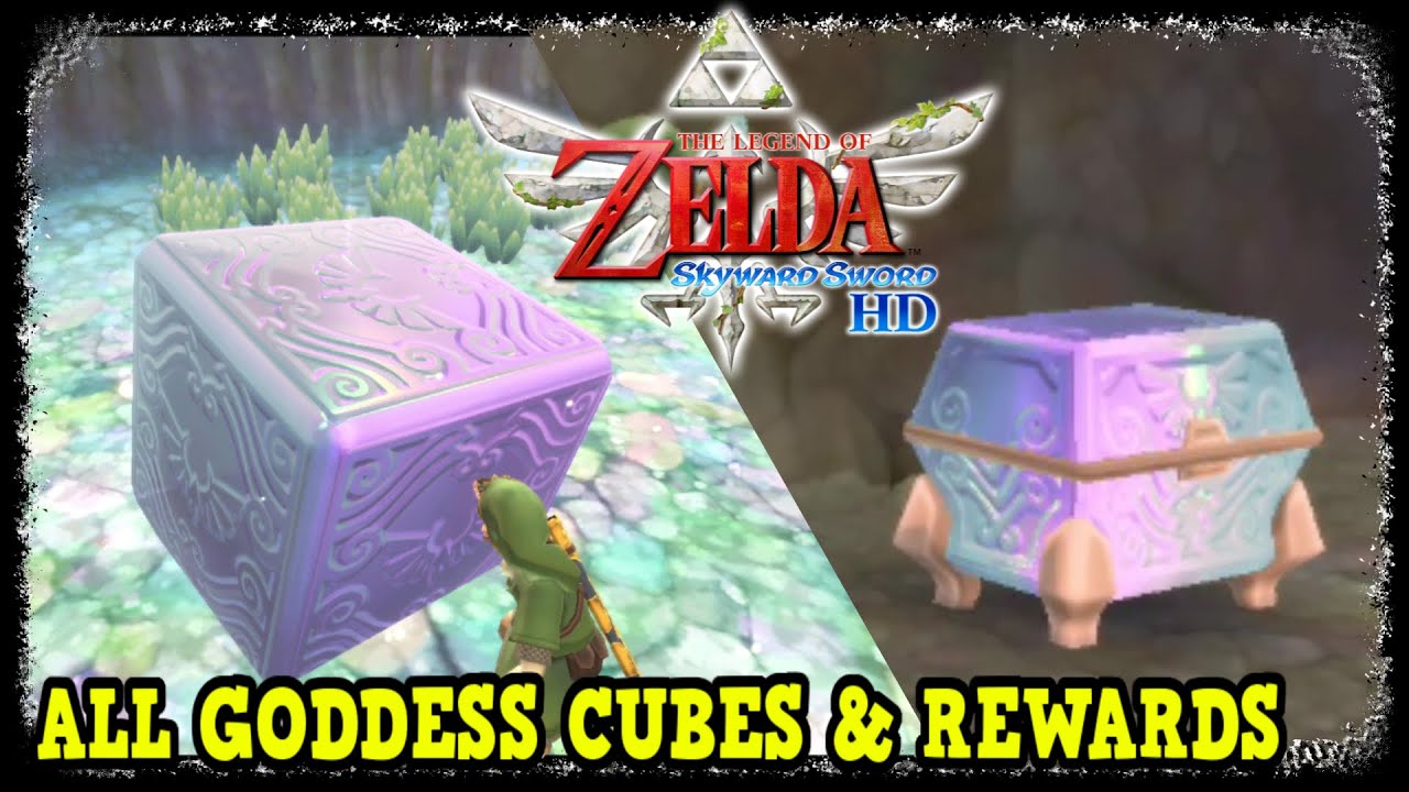 All Goddess Cube Locations & Goddess Chests in Skyward Sword HD