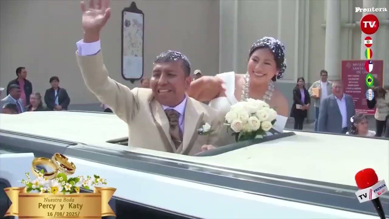MATRIMONIO DE PERCY Y KATY   / 16 / 08  / 2025  /