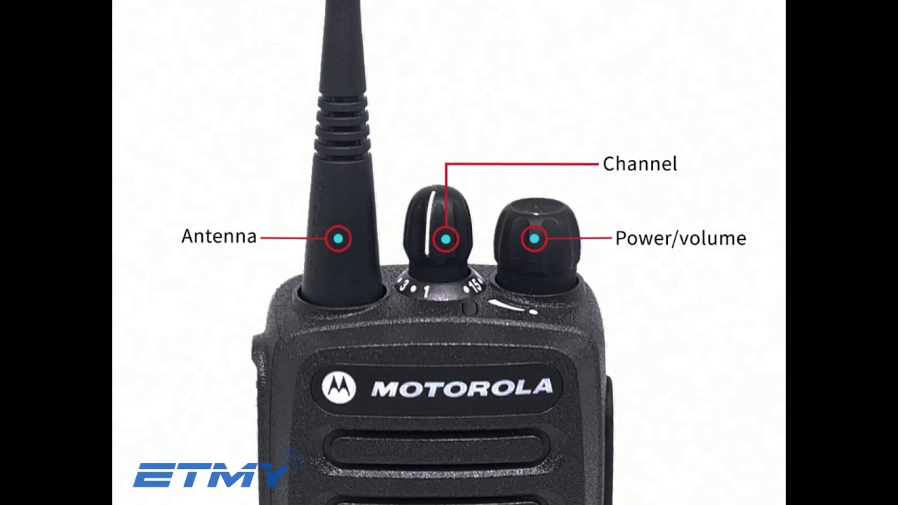 Motorola DP1400 walkie talkie