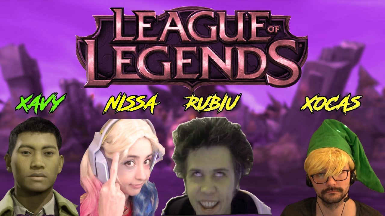 Rubius , XOCAS, Maylen, Ñavy invitan a Nissa jugar LOL | Nissaxter Twitch | Stream Completo.