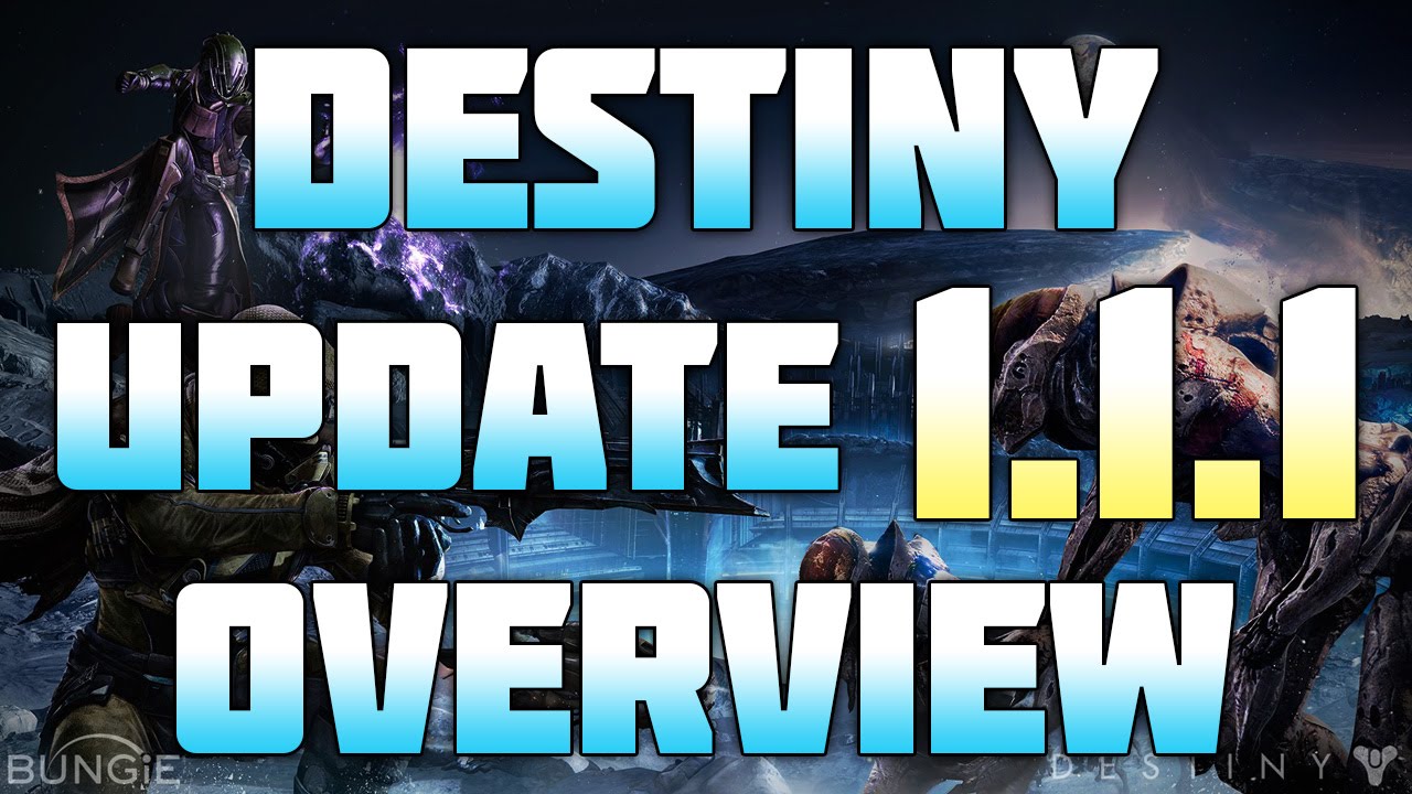 Update/Patch 1.1.1 - Destiny Overview - Auto Rifle Nerf, Pulse Rifle Buff, Crucible Fixes, etc.