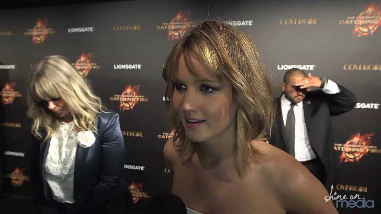 Jennifer Lawrence, Sam Claflin Interviews: Catching Fire at Cannes - Liam Hemsworth