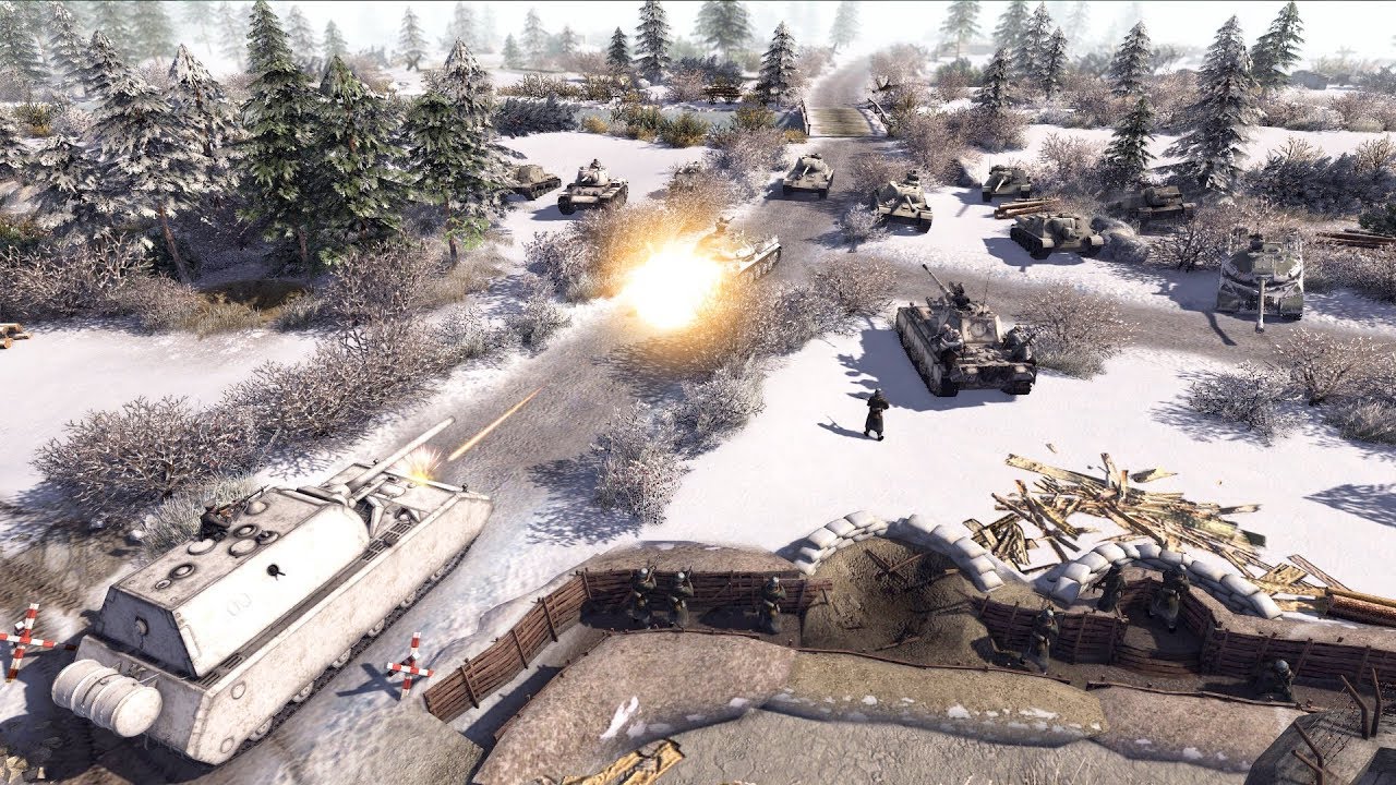 1946 STRONGHOLD DEFENSE, German Submarine Base Defends | Men of War: Assault Squad 2 Gameplay
