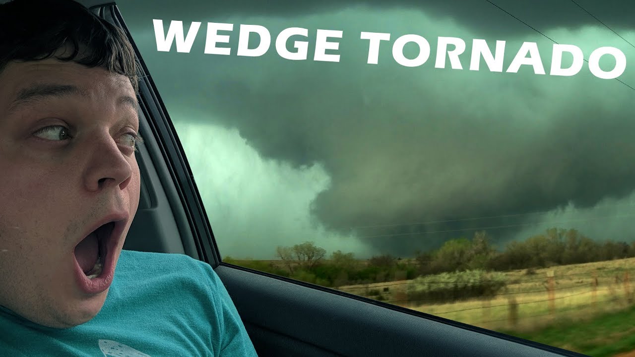 CHASING AN EF3 MONSTER -  Tescott, KS - 5/1/2018
