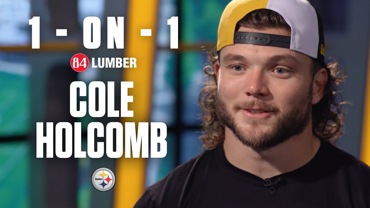 Cole Holcomb Exclusive 1-on-1 Interview | Pittsburgh Steelers