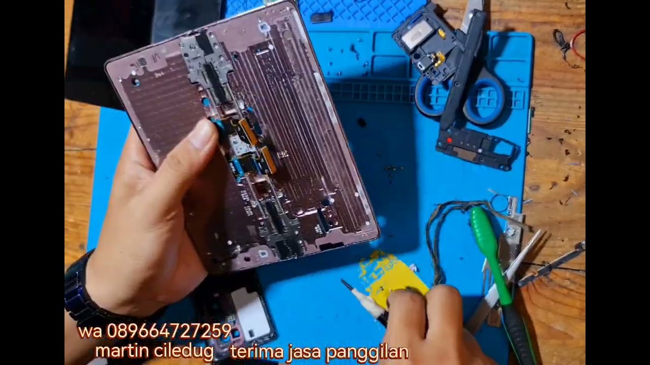 repair samsung fold 2 gk bisa buka full