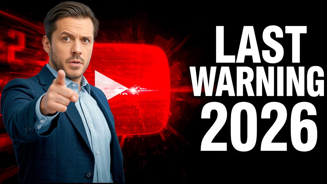 STOP Doing This on YouTube in 2026 or Your Channel Will Be Deleted