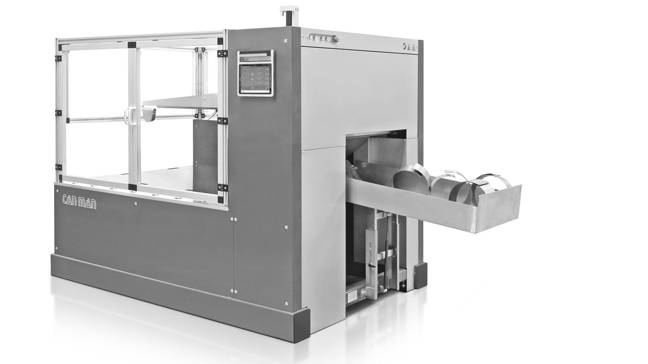 CM93 automated rollforming unit for the HVAC production