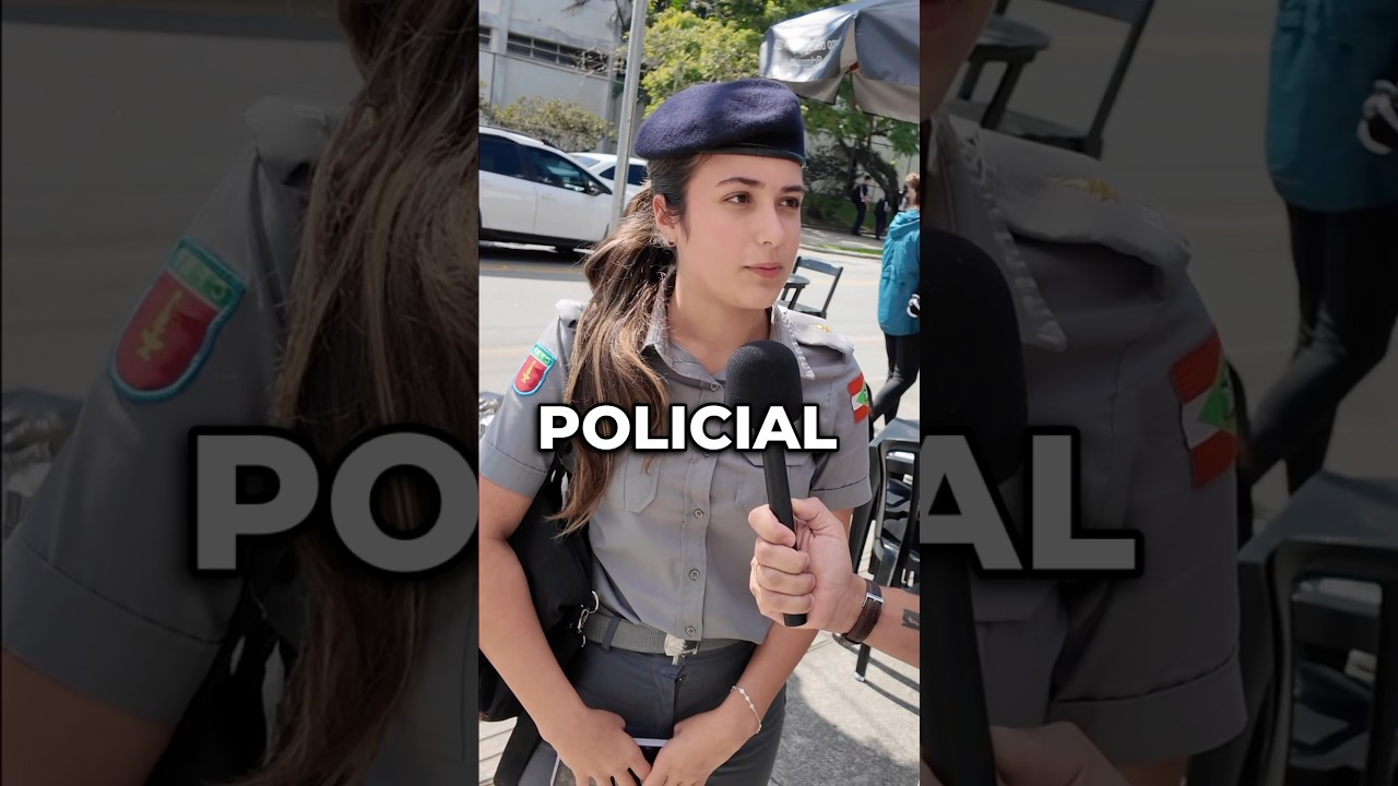 Entrevista com aluna do Col&eacute;gio Militar 🎖️ #entrevista #aluna #colegiomilitar #escola #colegio
