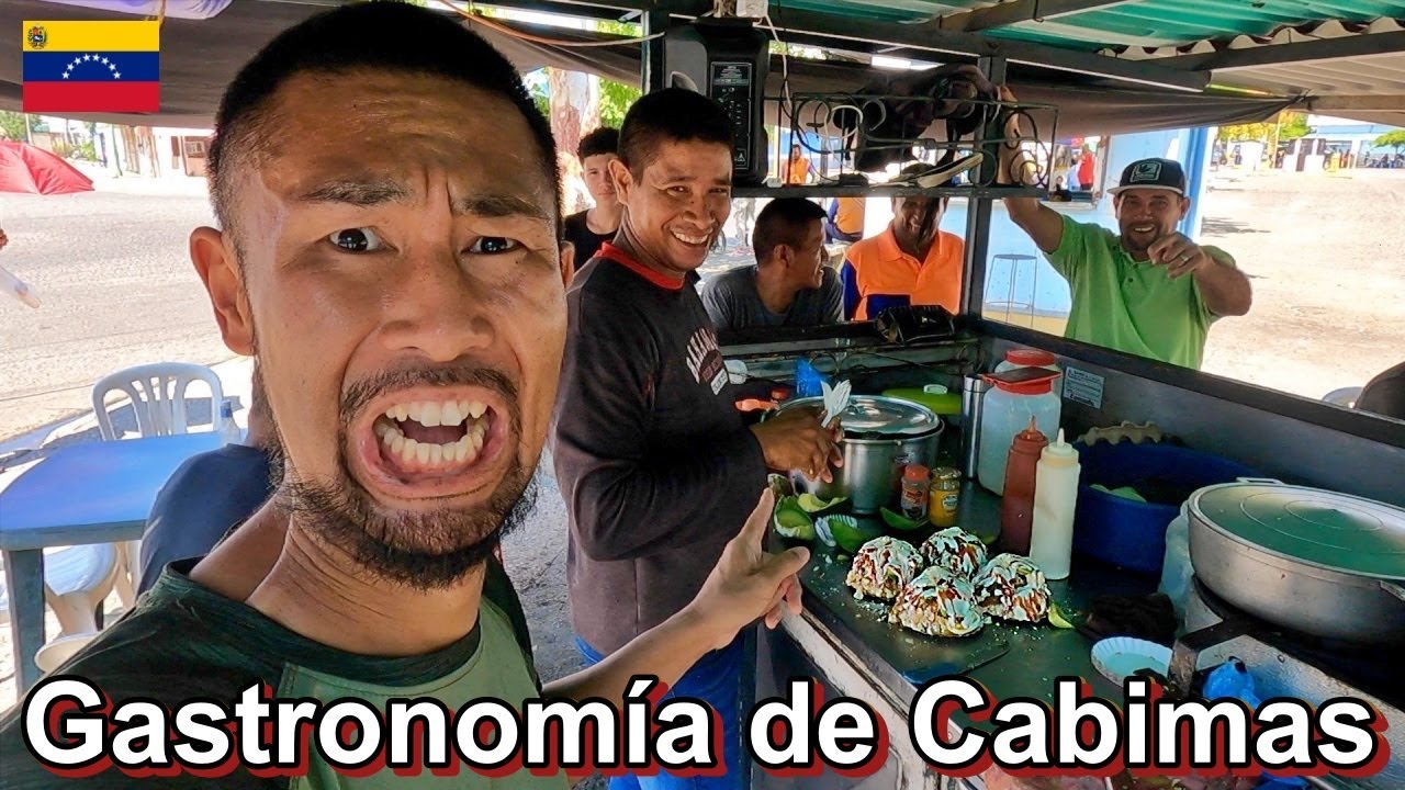 Probando Comida de Cabimas Estado Zulia Venezuela | ベネズエラ ズーリア州カビマスの郷土料理
